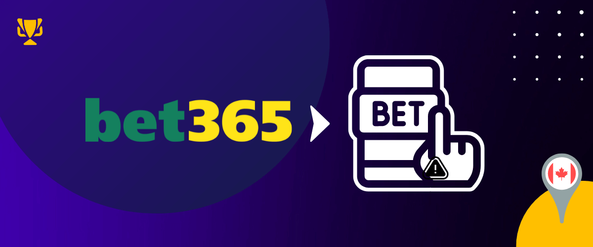 Sign up in bet365 Canada