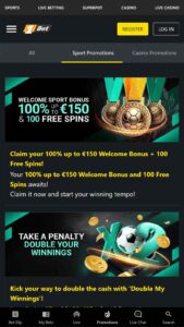 1bet promotions
