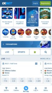 1xbet bookmaker website 