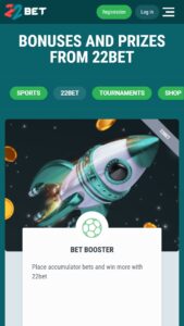 Bonuses and promotions available at 22Bet Zambia