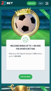 Bonuses and promotions 22bet Norway