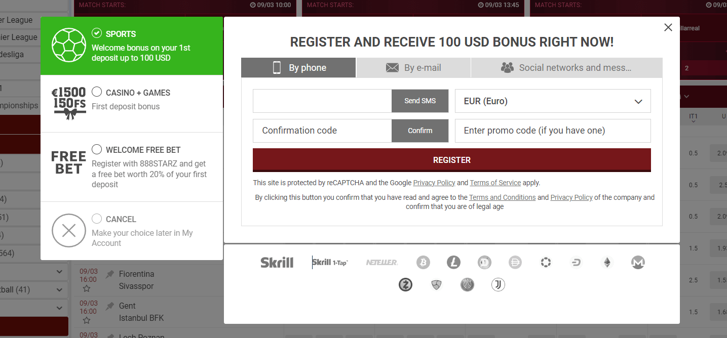 888starz registration