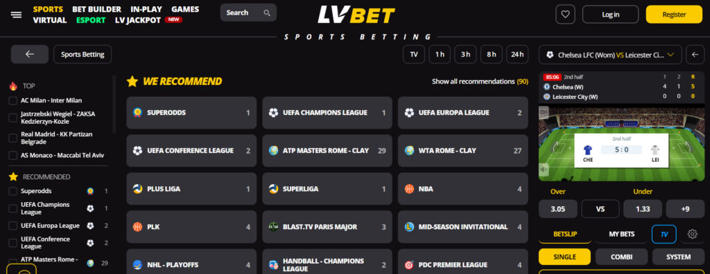 lvbet canada sports betting