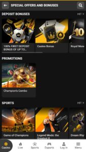 Bonuses and promos in Melbet 