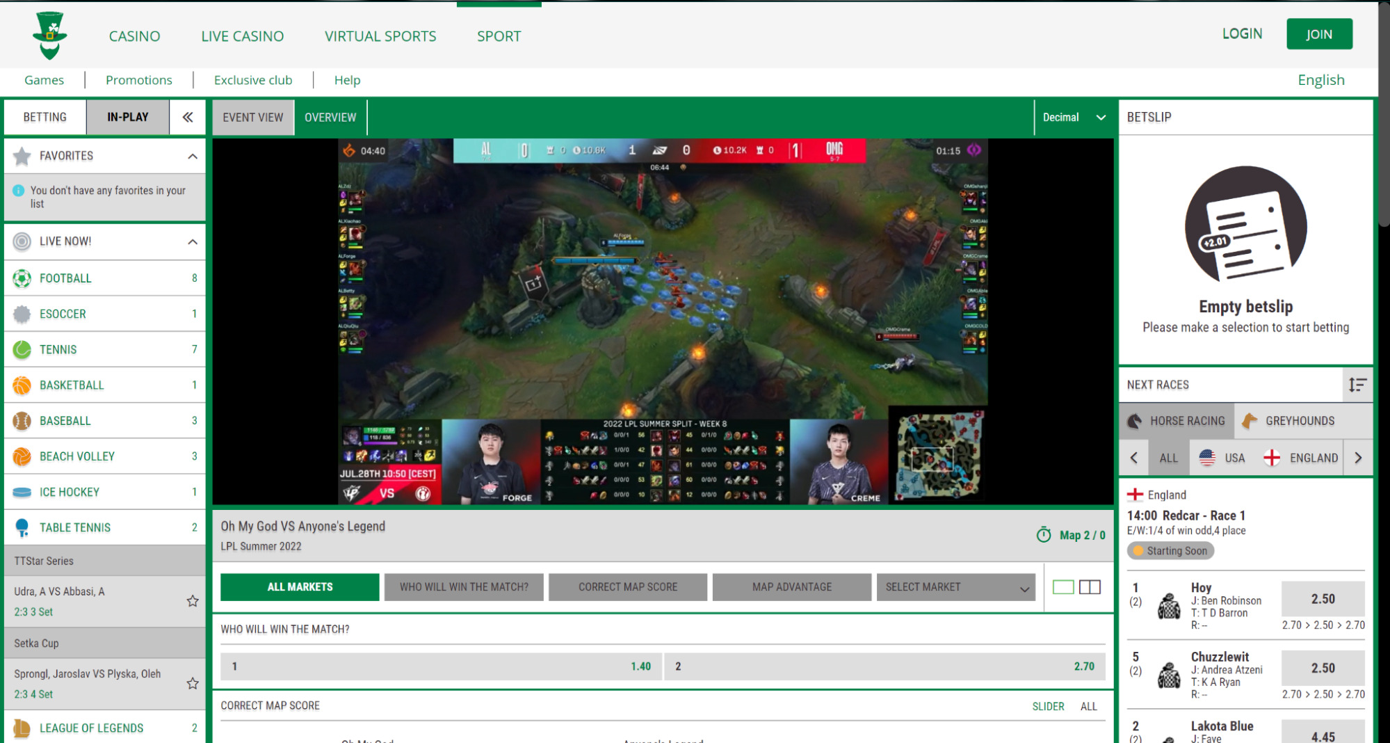 Luckster, allbets.tv