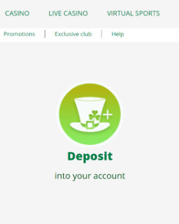 Luckster deposit