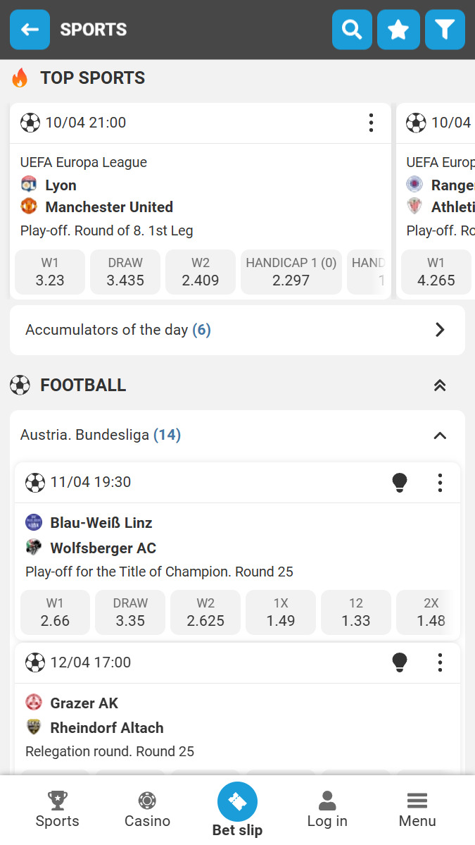 Top soccer leagues to bet on at Megapari