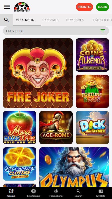 ZodiacBet online casino
