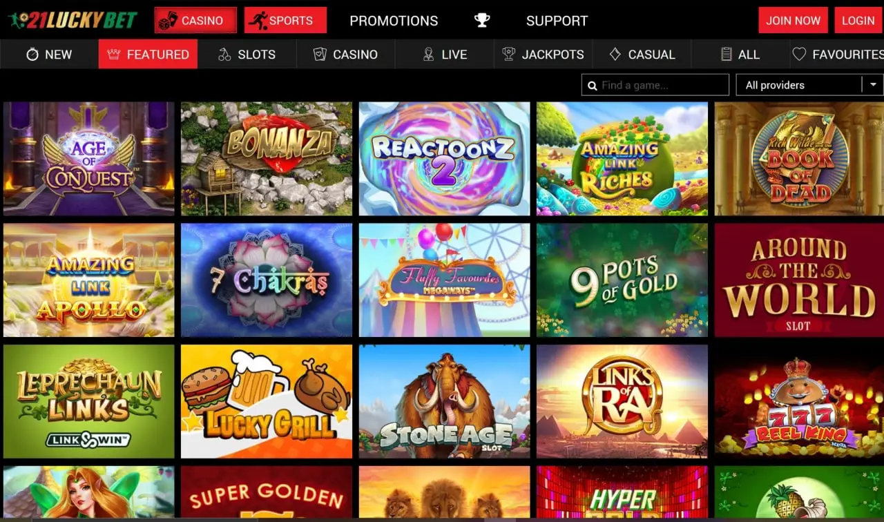 21 LuckyBet casino