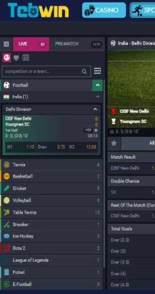 tebwin sport
