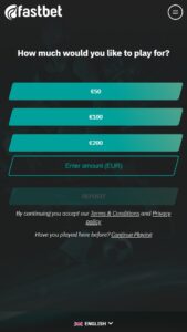 How to create an account on Fastbet