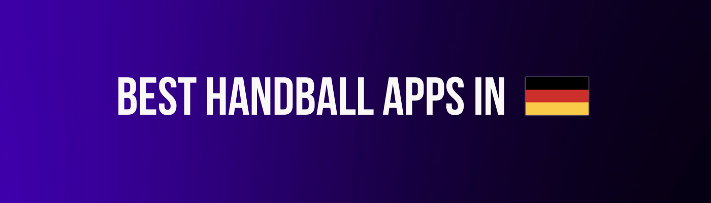 Best handball apps in Germany
