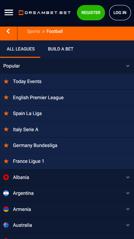 Dreambet Sports Betting 
