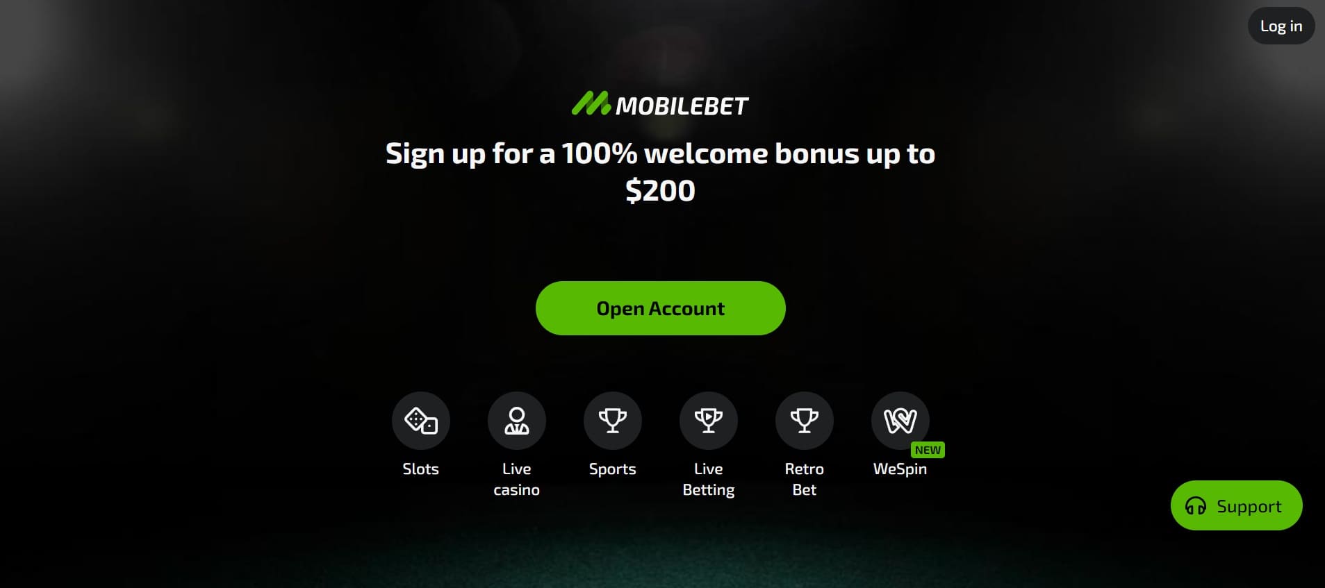 mobilebet welcome bonus