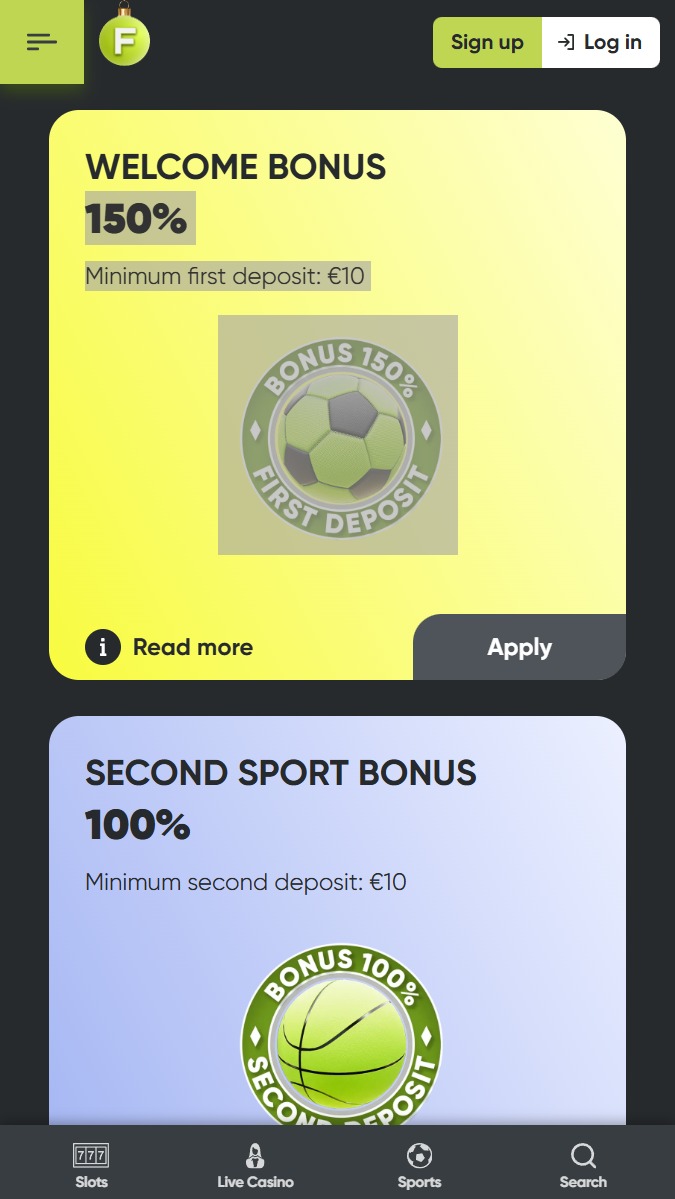 Fresh Casino bonuses and promotions