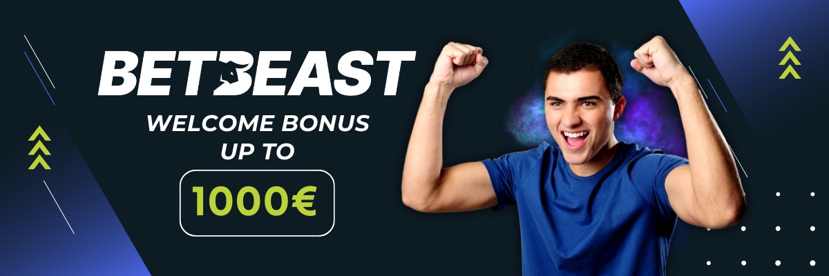 BetBeast welcome bonus