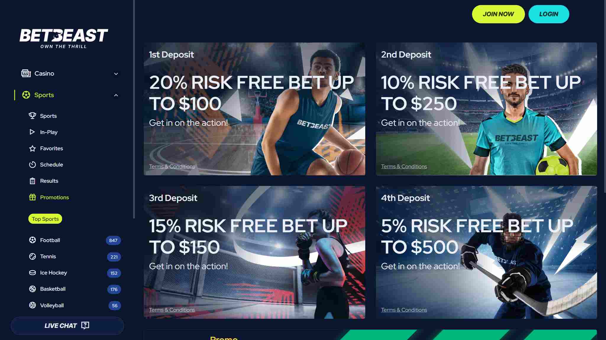 bonuses betbeast allbets