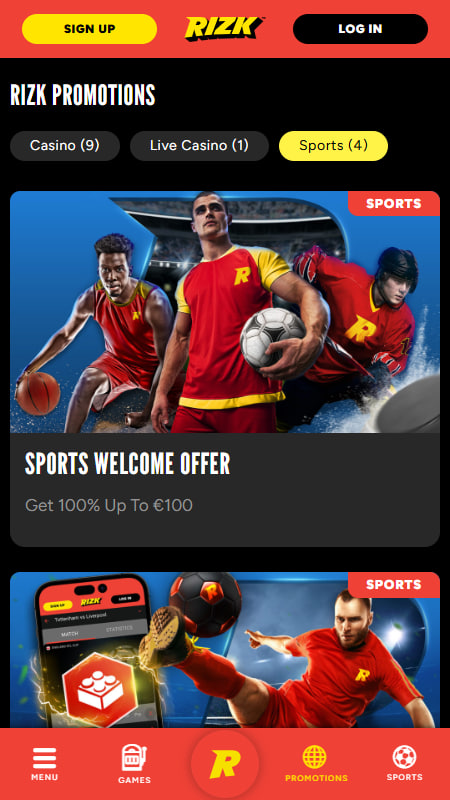 Bonuses and Promotions at Rizk 