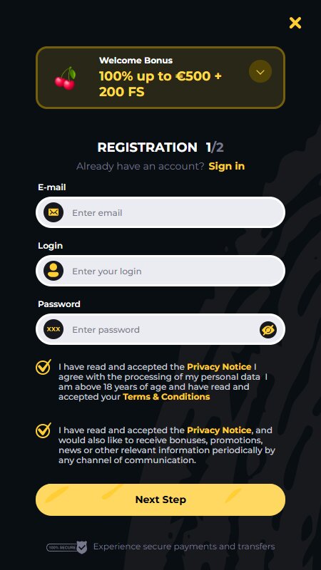 Boomerang casino start registration