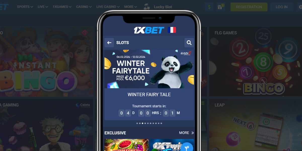 1xbet France app