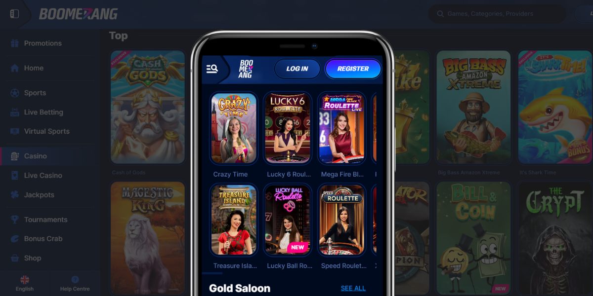 Boomerang-bet casino app