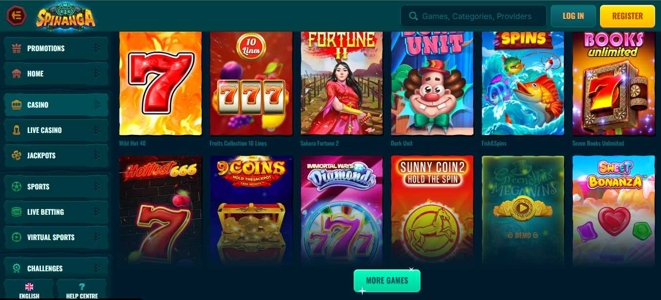 Spinanga Casino Slot Games Chile, allbets.tv