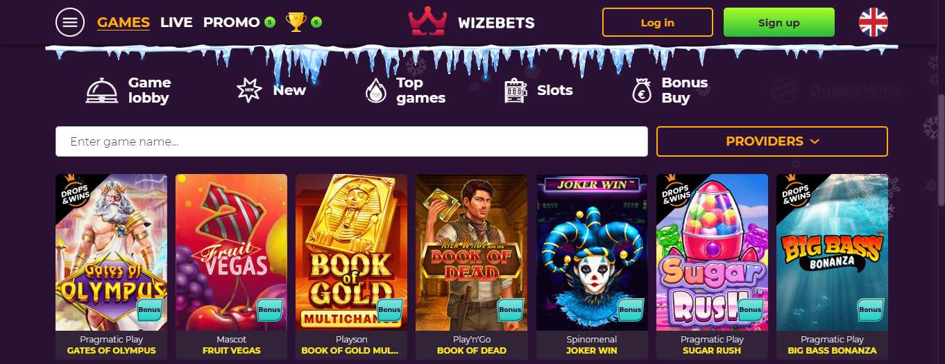 Wizebets Casino Games Netherlands, allbets.tv