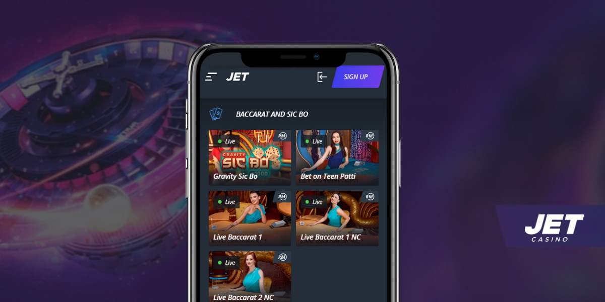 Jet casino app