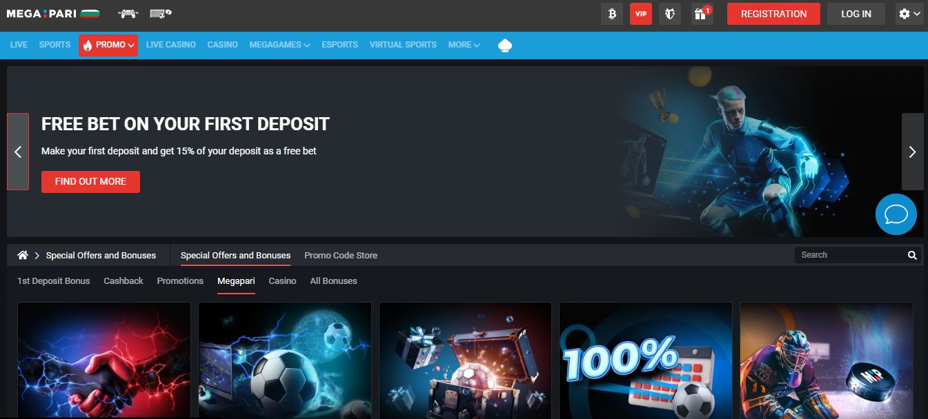 Megapari Sport Betting Bonuses Egypt, allbets.tv