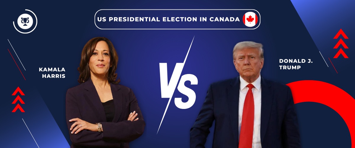 Donald J. Trump vs Kamala Harris - US Presidential Election in Canada, allbets.tv (1)