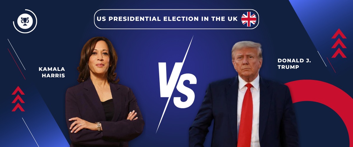 Donald Trump vs Kamala Harris - US Presidential Election in UK, allbets.tv