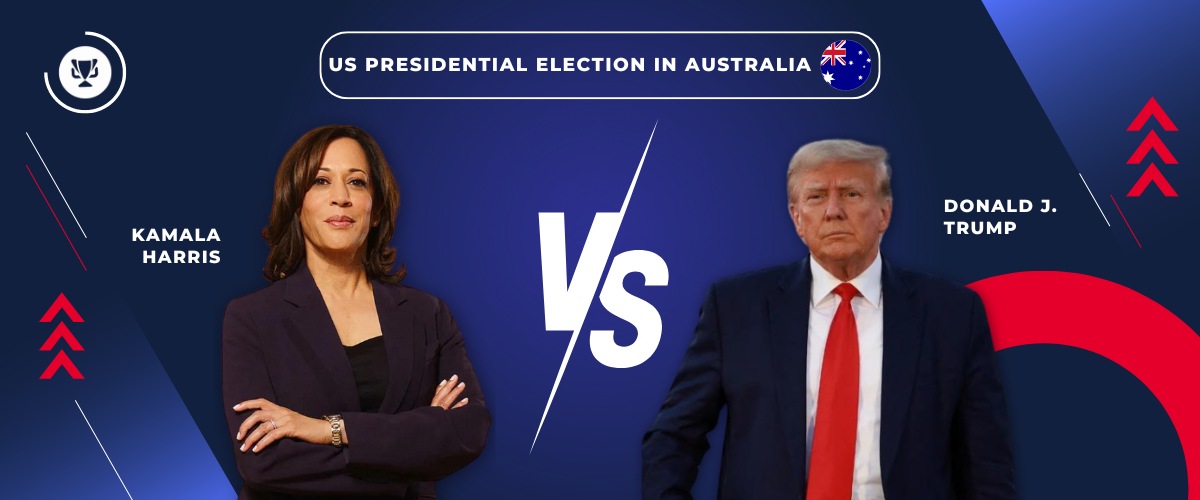 Donald Trump vs Kamala Harris - US Presidential Election in Australia, allbets.tv