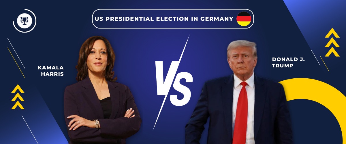 Donald Trump vs Kamala Harris - US Presidential Election in Germany, allbets.tv