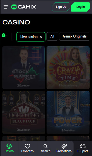 gamix live