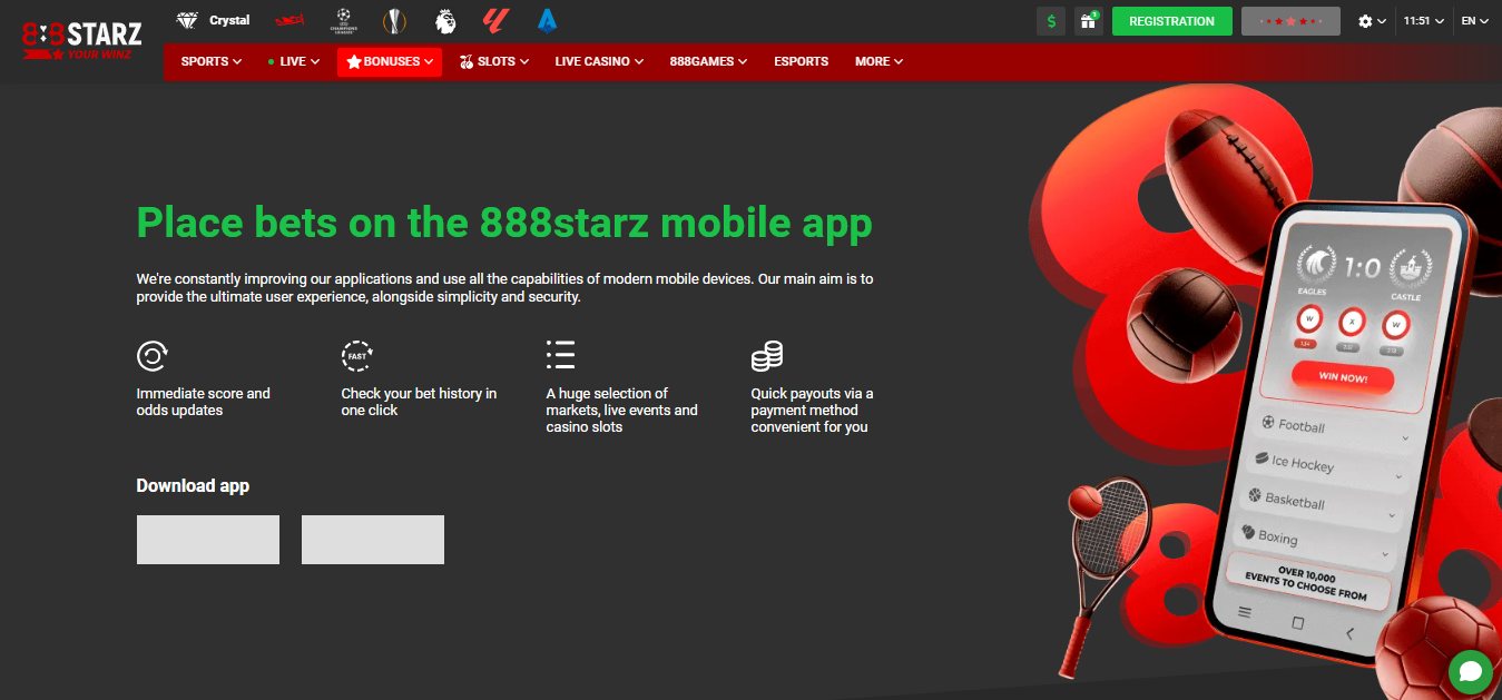 888Starz Mobile App, allbets.tv