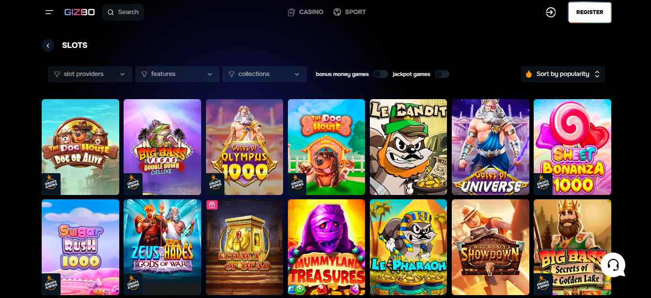 Gizbo Casino Best SLots in Germany, allbets.tv