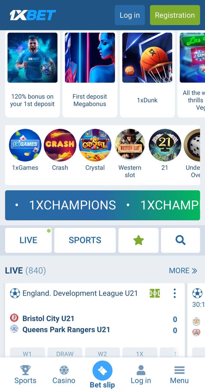 1xbet mobile