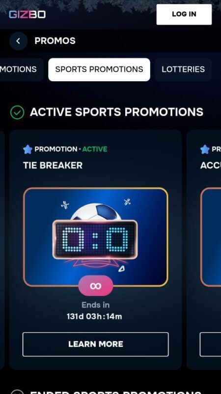 Gizbo sport bonus