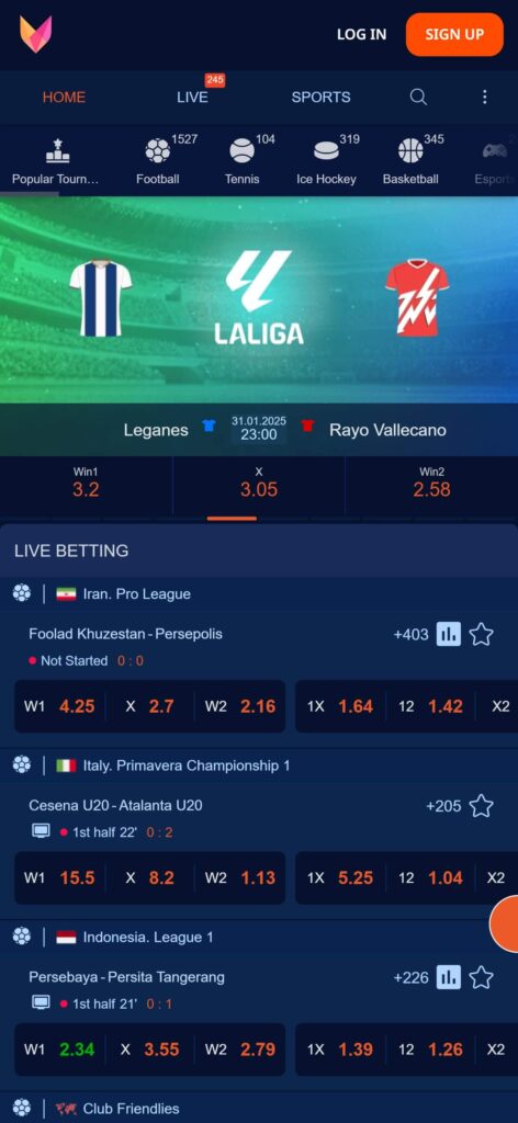 Monro Bookmaker Sport Betting (mobile), allbets.tv