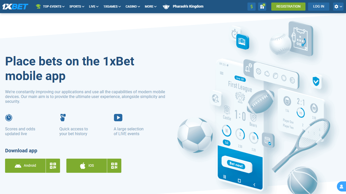1xbet apps