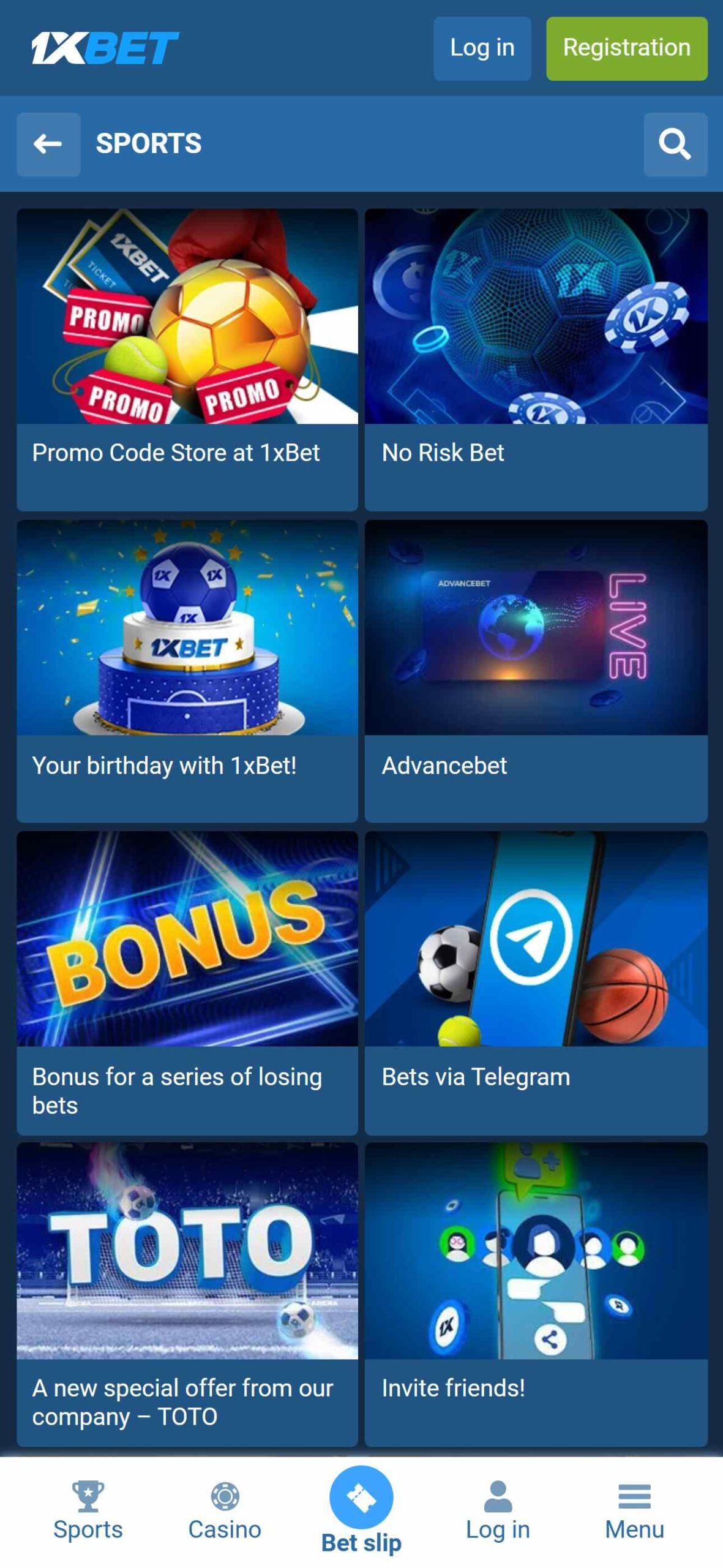 1xBet Bookmaker Bonuses (mobile), allbets.tv