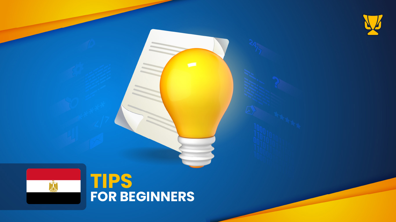 Tips for beginners in sports betting Egypt