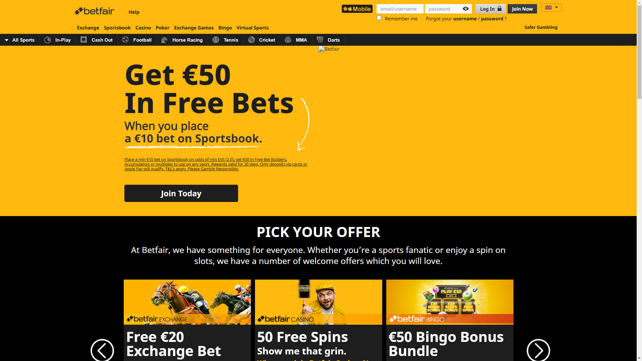 Betfair Bookmaker Sport Bonuses UK, allbets.tv