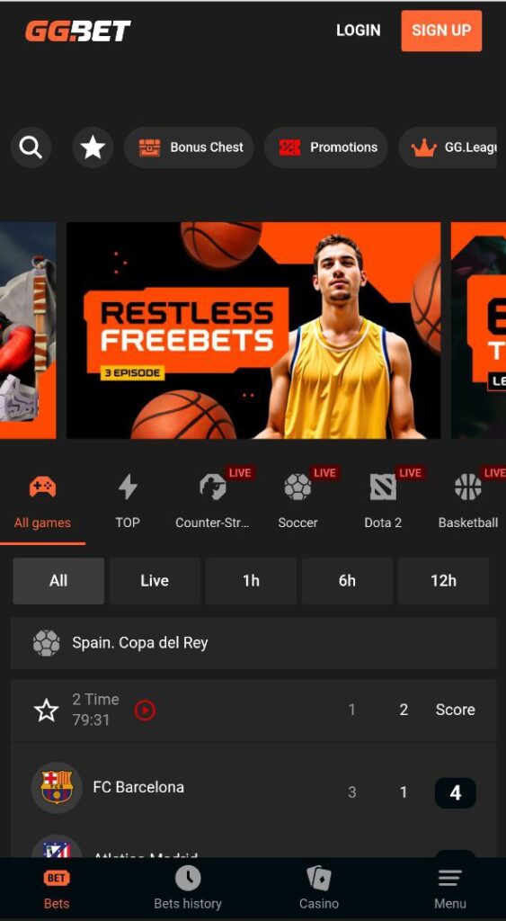 GGBet Bet App