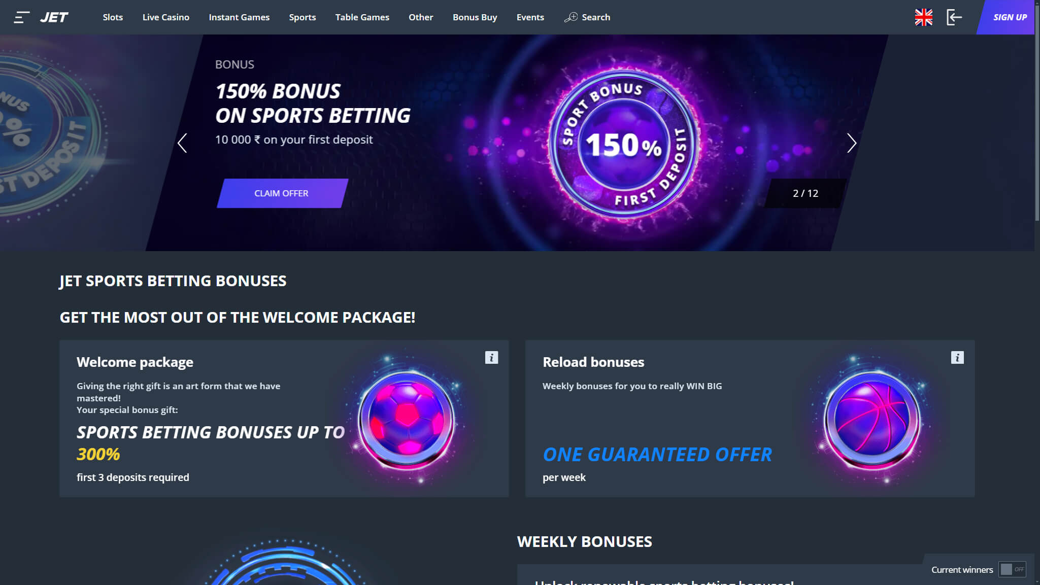 Jet Bookmaker Sport Bonuses India, allbets.tv