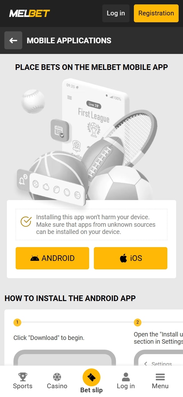 Meltbet app mobile