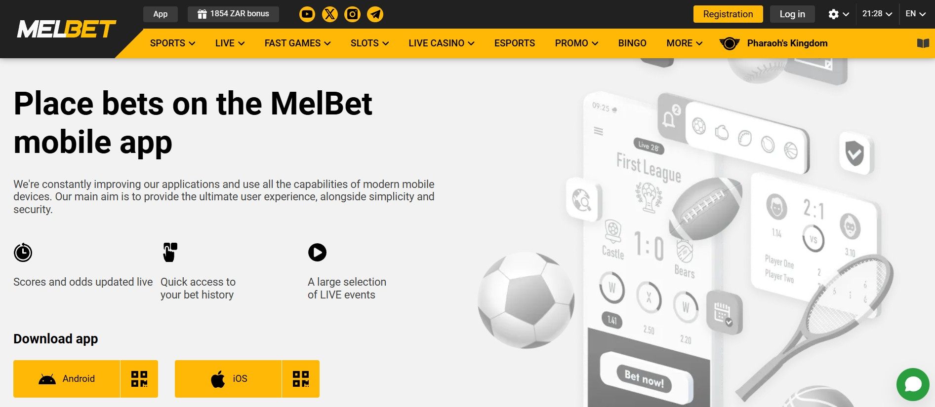 Melbet app