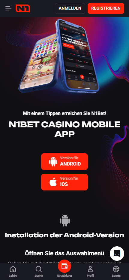 n1bet apps mobile