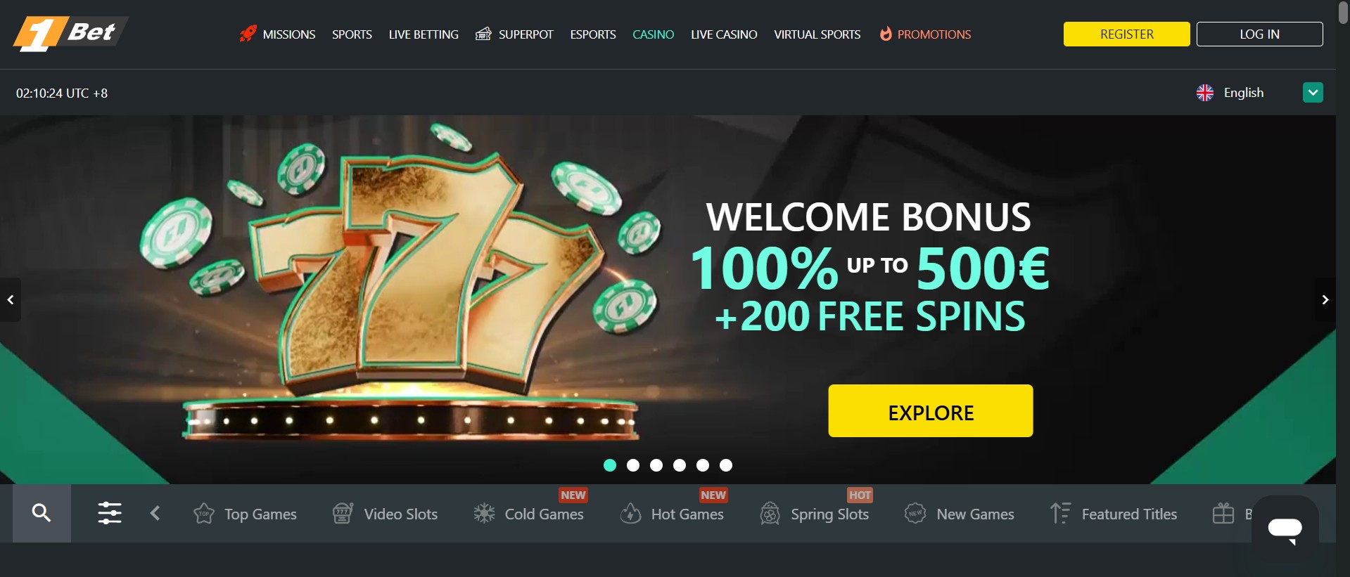 1bet casino