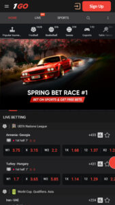 1Go Basketball Betting Page